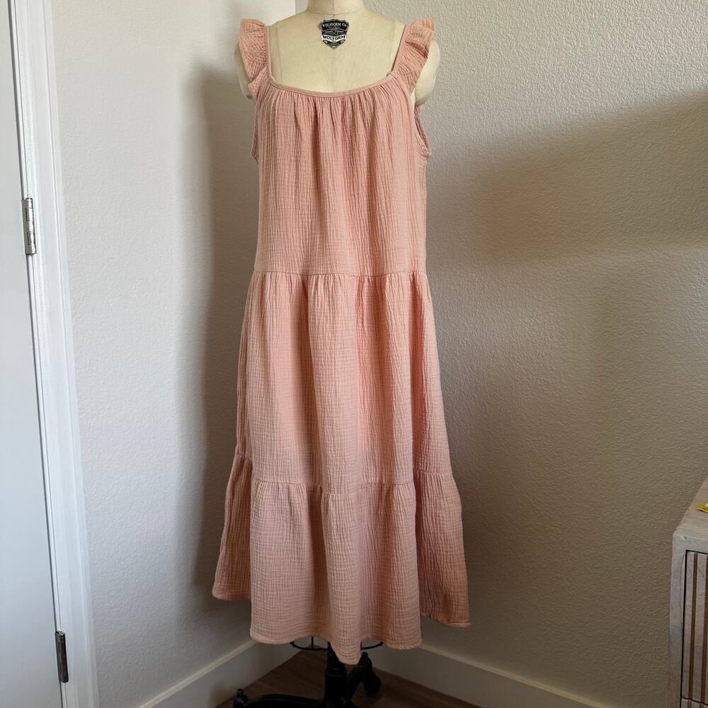 4Our Dreamers | NWT Cotton Gauze Boho Maxi Dress size S